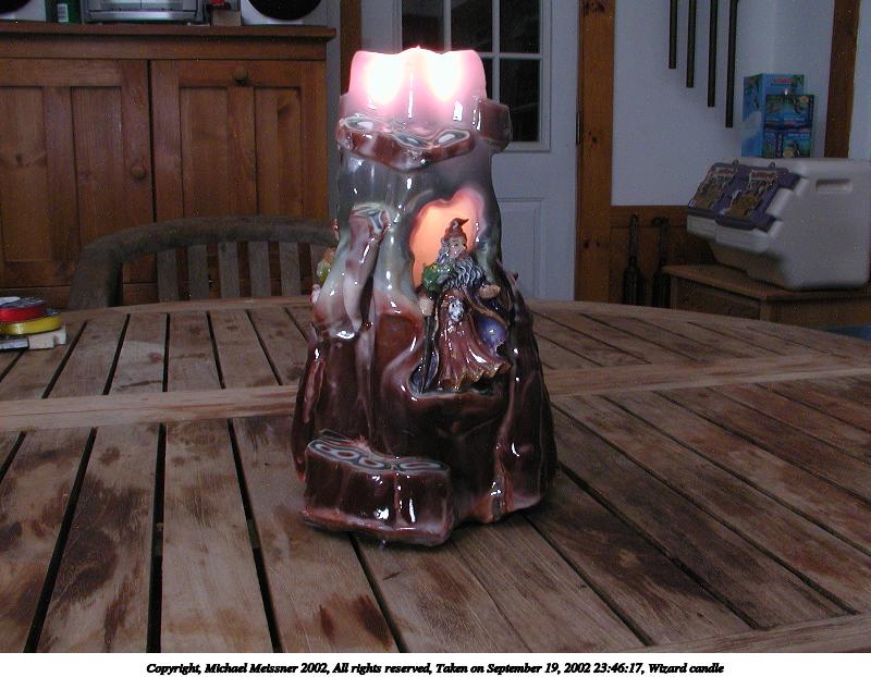 Wizard candle #4