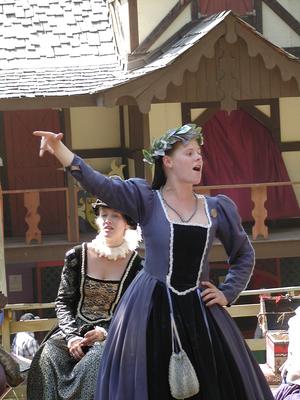 The Lord Sherriff's daughter at the village revels #2