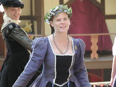 The Lord Sherriff's daughter at the village revels #3