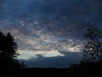 Sunset and clouds #7