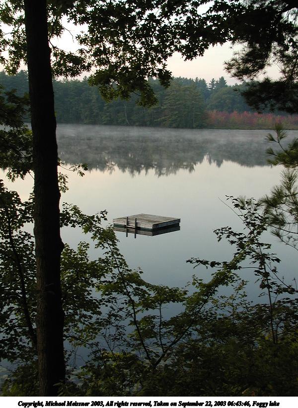 Foggy lake #2