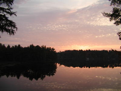 Sunrise on Spectacle Pond #3