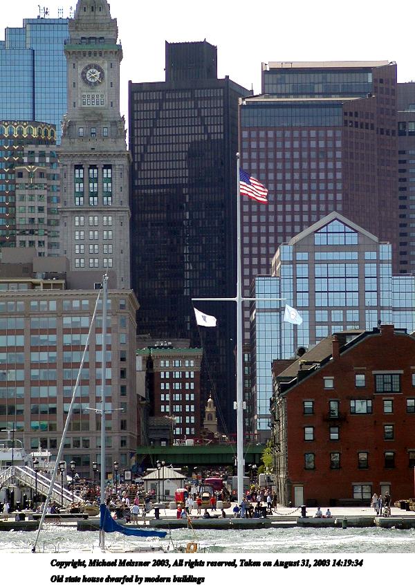 Old state house dwarfed by modern buildings #2