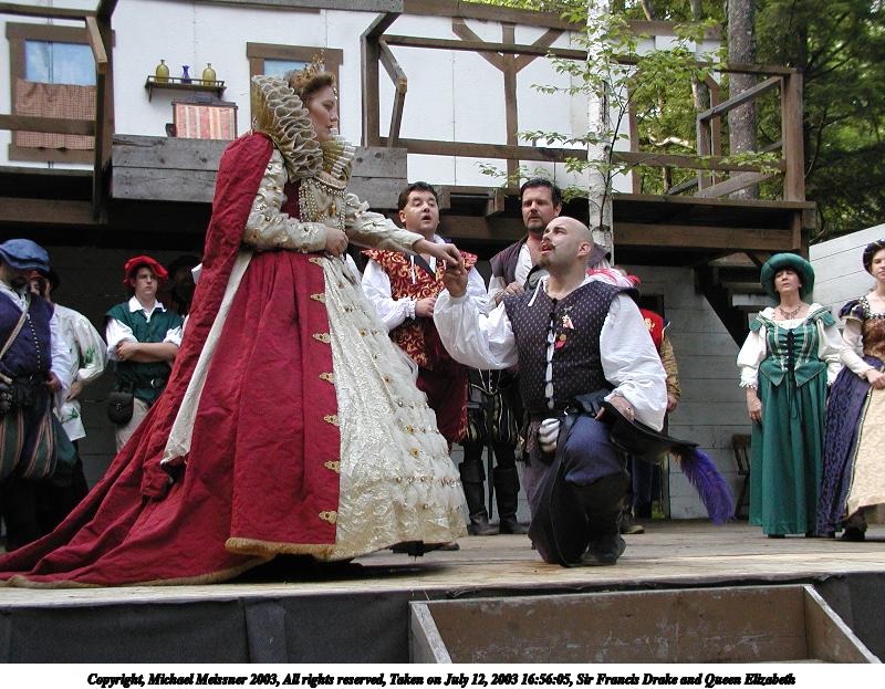 Sir Francis Drake and Queen Elizabeth #2