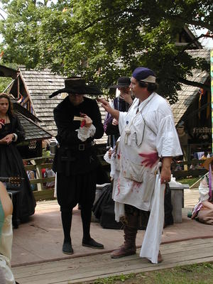 The puritan and the barber-surgeon