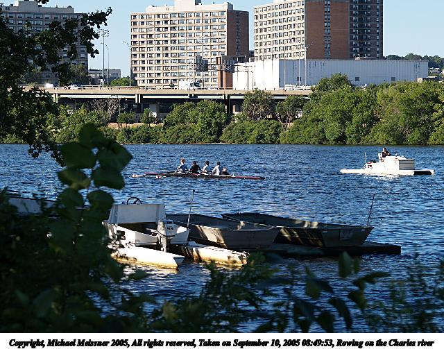 Rowing on the Charles river #2