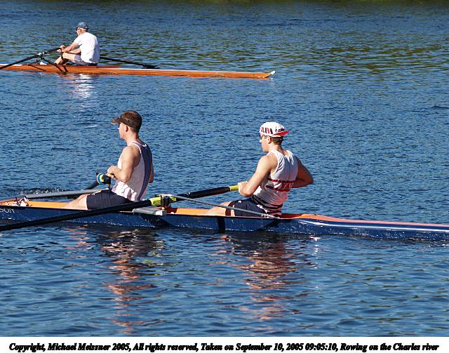 Rowing on the Charles river #5