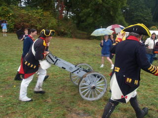 Moving the cannon