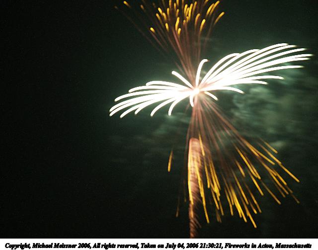 Fireworks in Acton, Massachusetts #3