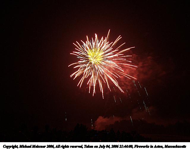 Fireworks in Acton, Massachusetts #12