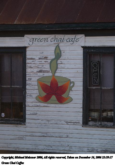 Green Chai Coffee