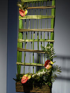 Flower arrangement by Linda Pare