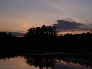 Sunset on Spectacle Pond #3