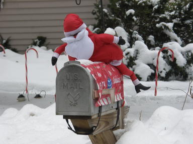 Santa mailbox