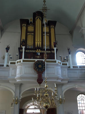 Organ in Old North church