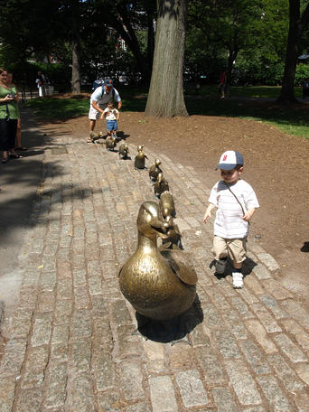 Duck statues #4