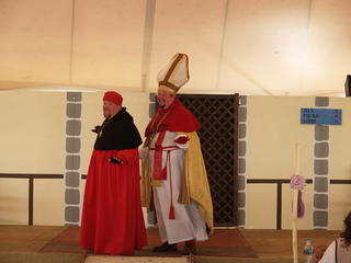 Pope and cardinal #2