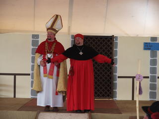 Pope and cardinal #5