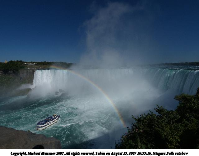 Niagara Falls rainbow #3