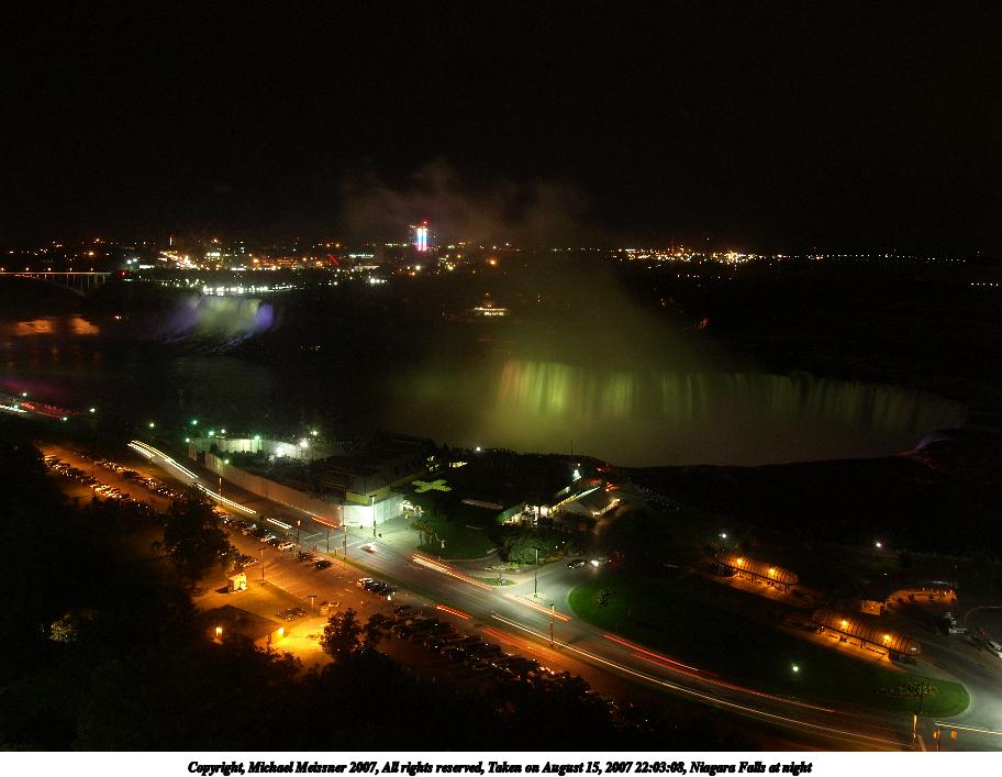 Niagara Falls at night #3
