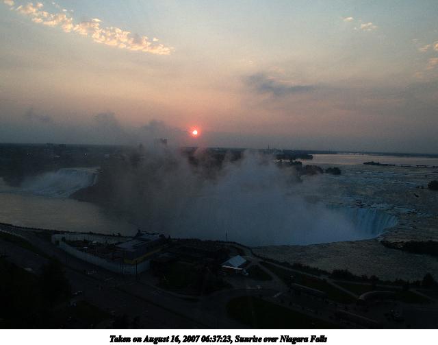 Sunrise over Niagara Falls #5