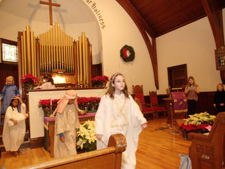 Angel with Mary and Joseph #2