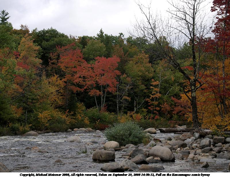 Fall on the Kancamagus scenic byway #2