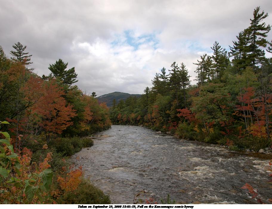 Fall on the Kancamagus scenic byway #5