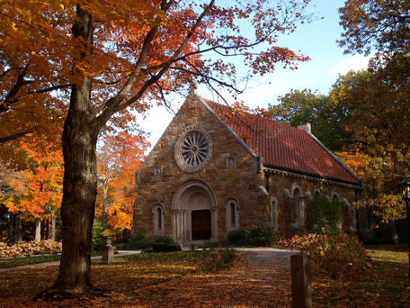 Andover cemetary in fall #4