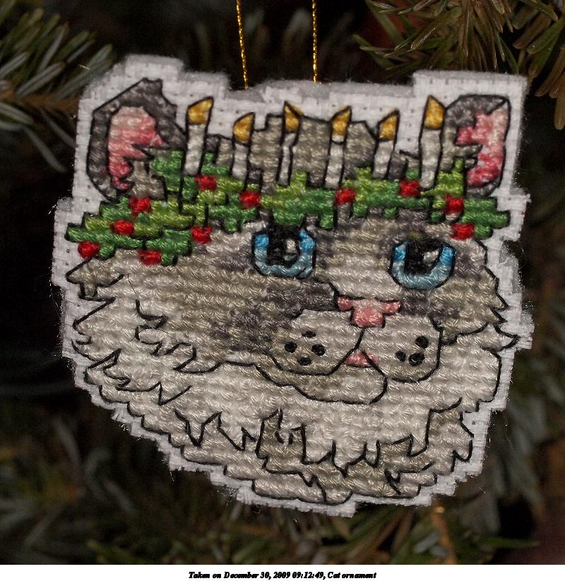 Cat ornament #2