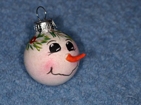 Snowman ornament #2