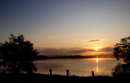 Sunrise at Lake Webster, New Hampshire #2