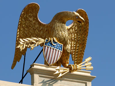 Eagle on the customs building