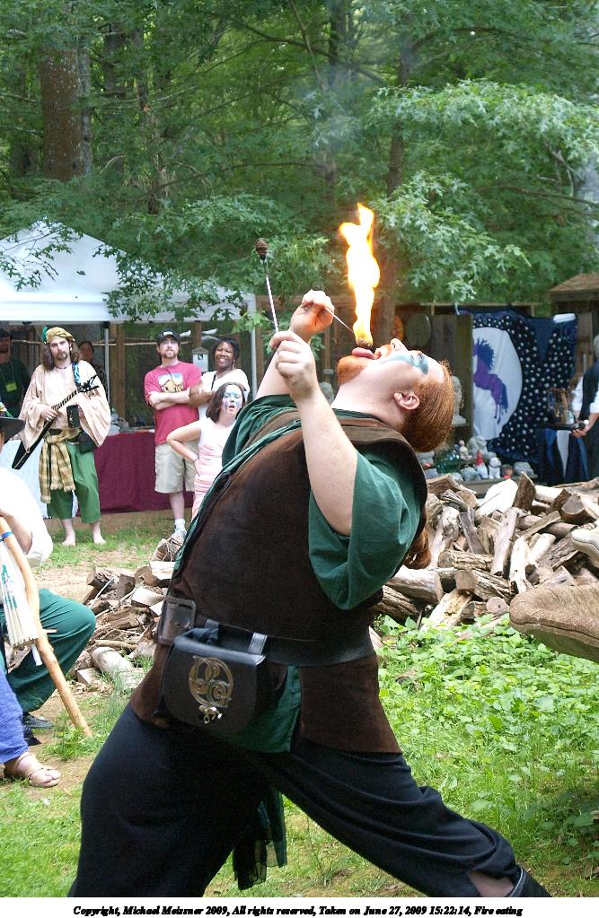Fire eating #5