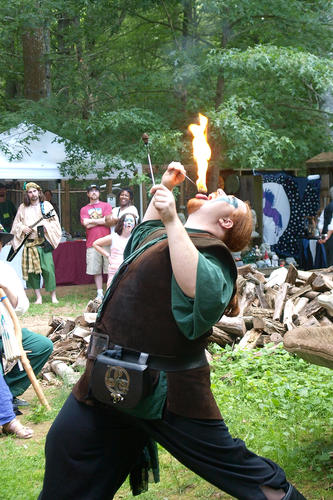 Fire eating #5