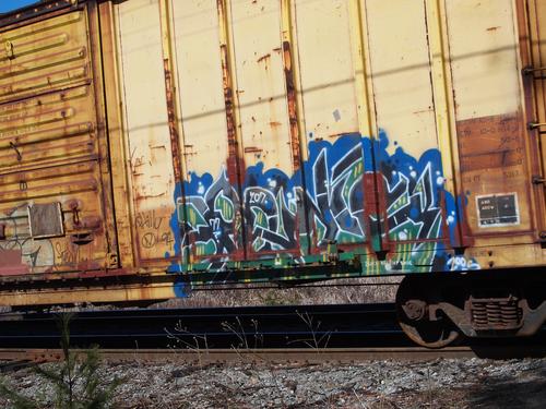 Train graffiti #3