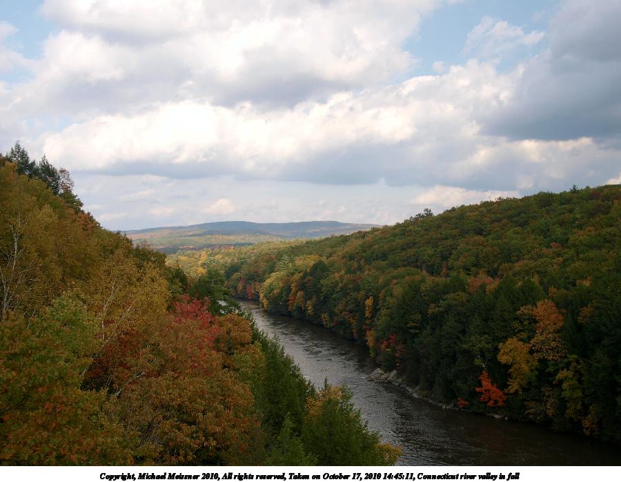 Connecticut river valley in fall #2