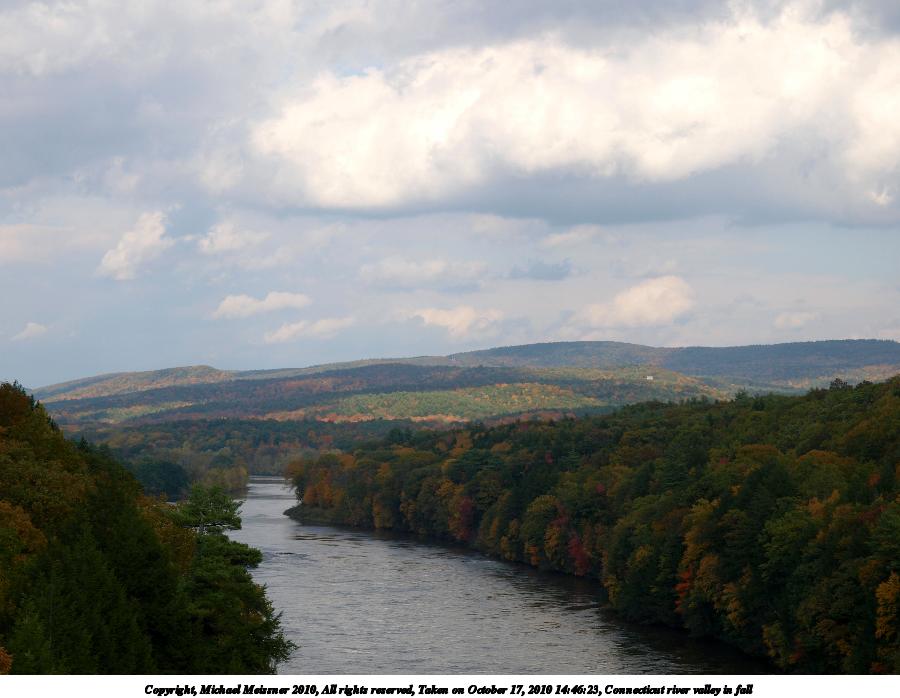 Connecticut river valley in fall #3