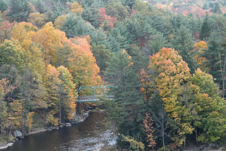 Connecticut river valley in fall #5