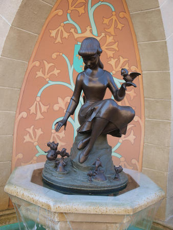 Cinderella statue