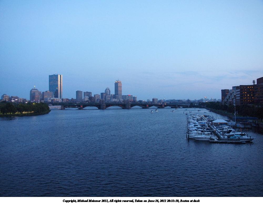 Boston at dusk #3
