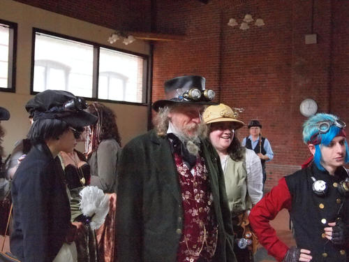 Charles River museum August steampunk gathering