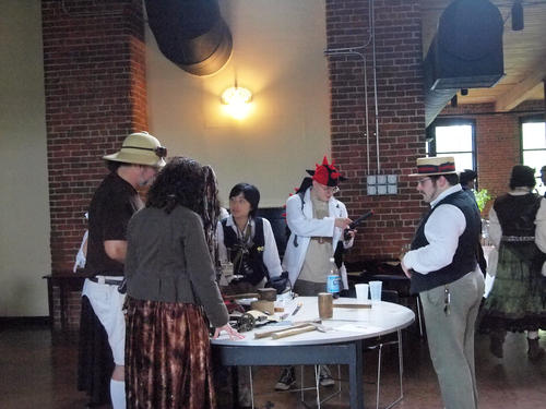 Charles River museum August steampunk gathering #3