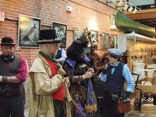 Charles River museum August steampunk gathering #4