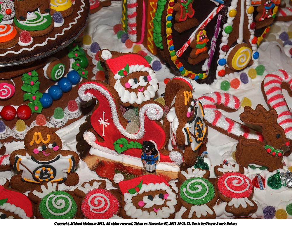 Santa by Ginger Betty's Bakery