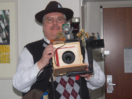 My steampunk costume and camera