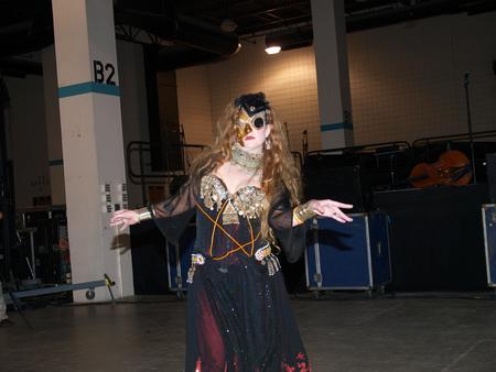 Sybil the steampunk zombie belly dancer #3