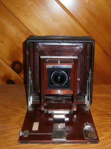 Kodak Pony 5x7 body with Olympus E-P2 inside