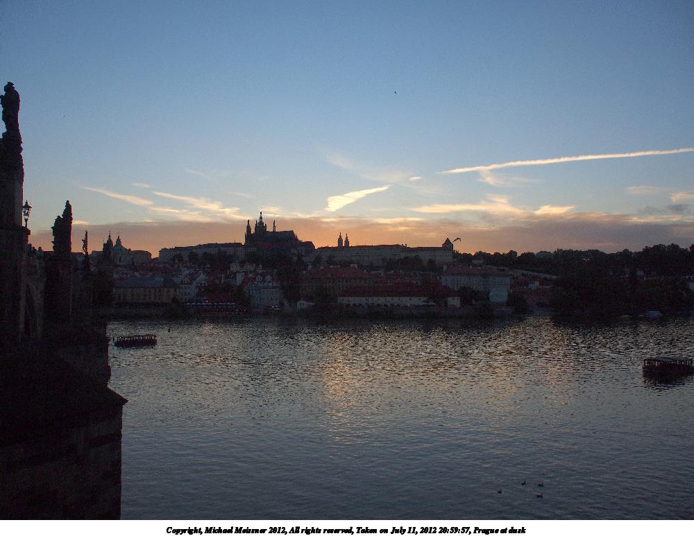 Prague at dusk #4