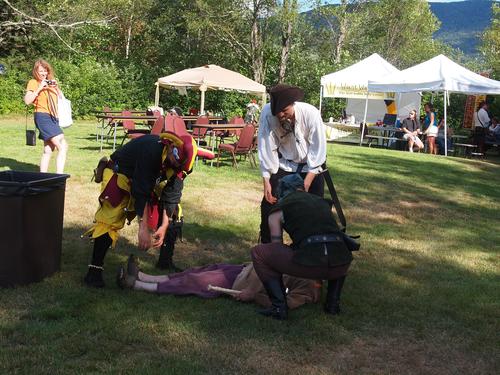 Cleaning up the faire
